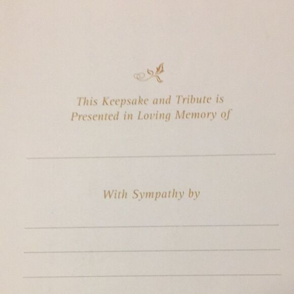 Beyond This Day Memorial keepsake Box and Book - Picture 9 of 14